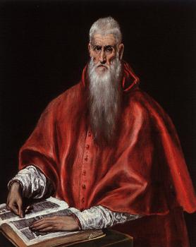 埃爾 格列柯 Saint Jerome as a Cardinal